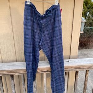 Mens Plaid Pajama Pants